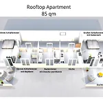 Leipzig-residenz Waldstrasse Am Zoo Und Red Bull Arena , Rooftop Mit 2 Dachterrassen
